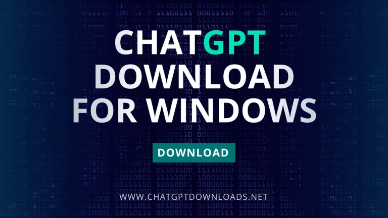 ChatGPT For Windows Free Download – Desktop Application (Windows 8,10,11)